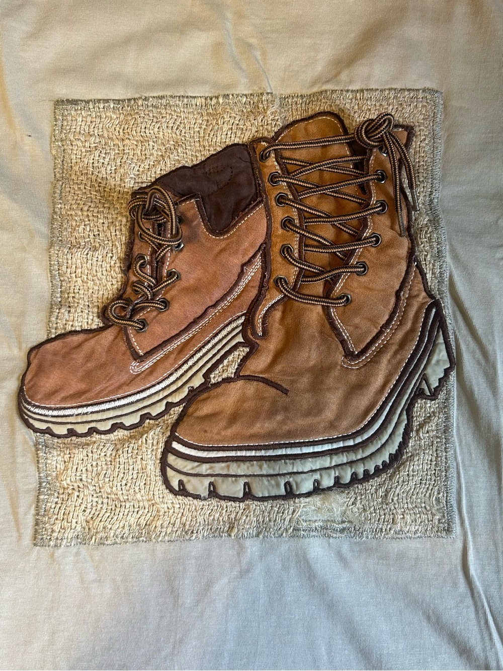 Vintage Y2K Raw Blue Timberland Boot Baggy Denim Set 42x34 3XL - Picture 16 of 16